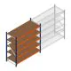 Weitspannregal Kimer 1750x1500x800 mm (hxbxt) 5 Ebenen Anfangsregal