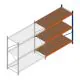 Weitspannregal Kimer 1750x1500x800 mm (hxbxt) 3 Ebenen Anbauregal