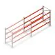 Palettenregal AR T2 2000x2700x1100mm (HxBxT) 3 Ebenen 2844kg/Eb. Anbauregal