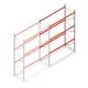 Palettenregal AR T2 4000x2700x1100 mm (HxBxT) 3 Ebenen 3636kg/Eb. Anbauregal