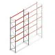Palettenregal AR T2 6000x2700x1100 mm (HxBxT) 3 Ebenen 2844kg/Ebene Grundregal