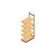 Fachbodenregal aus Holz BT Euro 2400x970x600 mm (HxBxT) 5 Ebenen Anbauregal