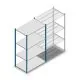Fachbodenregal Medium Duty 2000x1150x700mm (hxbxt) 4 Ebenen blau Anfangsregal