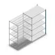 Fachbodenregal Medium Duty 2000x1300x800 mm (HxBxT) 5 Ebenen blau Anbauregal
