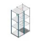 Fachbodenregal Medium Duty 2000x550x700mm (hxbxt) 4 Ebenen blau Anfangsregal