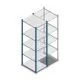 Fachbodenregal Medium Duty 2000x550x700mm (hxbxt) 5 Ebenen blau Anfangsregal