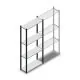 Fachbodenregal Medium Duty 2000x850x300mm (hxbxt) 4 Ebenen anthrazit Anfangsregal