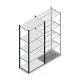 Fachbodenregal Medium Duty 2000x850x500mm (hxbxt) 5 Ebenen anthrazit Anfangsregal