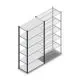 Fachbodenregal Medium Duty 2200x1000x500mm (hxbxt) 6 Ebenen anthrazit Anfangsregal