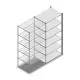 Fachbodenregal Medium Duty 2000x1000x700 mm (HxBxT) 6 Ebenen anthrazit Anbauregal