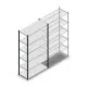 Fachbodenregal Medium Duty 2000x1150x500mm (hxbxt) 4 Ebenen anthrazit Anfangsregal