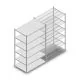 Fachbodenregal Medium Duty 2000x1300x800mm (hxbxt) 6 Ebenen verzinkt Anfangsregal