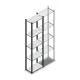 Fachbodenregal Medium Duty 2200x550x300mm (hxbxt) 5 Ebenen anthrazit Anfangsregal