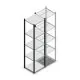 Fachbodenregal Medium Duty 2200x550x500 mm (HxBxT) 5 Ebenen anthrazit Grundregal