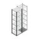 Fachbodenregal Medium Duty 2200x550x500 mm (HxBxT) 6 Ebenen anthrazit Grundregal