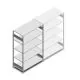 Fachbodenregal Heavy Duty 2000x1300x600 mm (HxBxT) 5 Ebenen 150 kg Grundregal