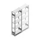 Fachbodenregal Heavy Duty 2000x750x300 mm (HxBxT) 5 Ebenen 150 kg Grundregal