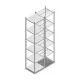 Fachbodenregal Light Duty 2500x550x500 mm (HxBxT) 6 Ebenen Grundregal