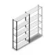 Fachbodenregal Medium Duty 2000x1000x300 mm (hxbxt) 5 Ebenen anthrazit Anfangsregal