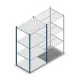 Fachbodenregal Medium Duty 2000x1000x800 mm (hxbxt) 4 Ebenen blau Anfangsregal