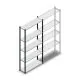Fachbodenregal Medium Duty 2200x1000x300 mm (hxbxt) 5 Ebenen anthrazit Anfangsregal