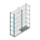 Fachbodenregal Medium Duty 2500x1000x500 mm (HxBxT) 6 Ebenen blau Grundregal