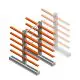 Medium Kragarmregal IT beidseitig 1990x1000x800 mm (HxBxT) 5 Ebenen Grundregal