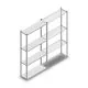 Fachbodenregal Medium Duty 2000x1000x300 mm (hxbxt) 4 Ebenen verzinkt Anfangsregal