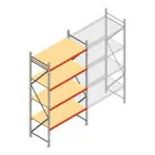 Weitspannregal AR 3000x1610x900 mm (hxbxt) 4 Ebenen verzinkt Anfangsregal mit vormontierten Rahmen