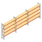 Vorteilsreihe Weitspannregal AR 2500x6950x400 mm (HxBxT) 4 Ebenen