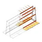 Regal für vertikale Lagerung AR beidseitig 2000x1850x1700 mm (HxBxT) 3 Ebenen Anbauregal
