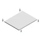 Ebene Fachboden HD 150kg 750x600mm (bxt)