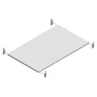Ebene Fachboden HD 150kg 1300x800mm (bxt)
