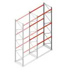 Palettenregal AR T2 5000x1850x1100mm (HxBxT) 3 Ebenen 2530kg/Eb. Anbauregal