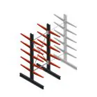 Medium Kragarmregal BR beidseitig 2500x1000x600 mm (HxBxT) 5 Ebenen Grundregal 290/Arm