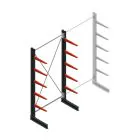 Medium Kragarmregal BR einseitig 3000x1500x600mm (HxBxT) 5 Ebenen Grundregal 425/Arm