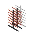 Medium Kragarmregal BR beidseitig 3000x750x800mm (HxBxT) 6 Ebenen Grundregal 220/Arm
