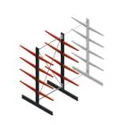 Medium Kragarmregal BR beidseitig 3000x1500x800 mm (HxBxT) 4 Ebenen Grundregal 340/Arm