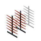 Medium Kragarmregal BR beidseitig 3000x1500x800 mm (HxBxT) 6 Ebenen Grundregal 340/Arm