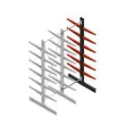 Medium Kragarmregal BR beidseitig 3000x1000x600 mm (HxBxT) 6 Ebenen Anbauregal 290/Arm