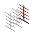Medium Kragarmregal BR beidseitig 3000x1500x800mm (HxBxT) 4 Ebenen Anbauregal 220/Arm