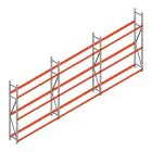 Vorteilsreihe Reifenregal Weitspann AR 2500x6230x500 mm (HxBxT) 3 Ebenen