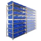 Behälterregal Light Duty 2000x1000x500 mm (HxBxT) 8 Ebenen Grundregal