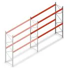 Palettenregal AR T2 3500x3600x1100mm (HxBxT) 2 Ebenen 3004kg/Eb. Anbauregal