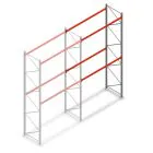 Palettenregal AR T2 4500x2700x1100 mm (HxBxT) 2 Ebenen 3636kg/Eb. Anbauregal