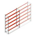 Palettenregal AR T2 5000x3600x1100 mm (HxBxT) 5 Ebenen 2252kg/Eb. Grundregal