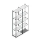 Fachbodenregal Medium Duty 2000x550x300mm (hxbxt) 5 Ebenen anthrazit Anfangsregal