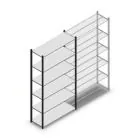 Fachbodenregal Medium Duty 2200x1150x400mm (hxbxt) 6 Ebenen anthrazit Anfangsregal