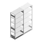 Fachbodenregal Heavy Duty 2500x1000x500 mm (HxBxT) 6 Ebenen 150 kg Grundregal
