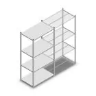 Fachbodenregal Light Duty 2000x1000x600 mm (HxBxT) 4 Ebenen Grundregal
